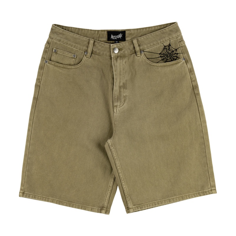 Welcome Chasm Baggy Denim Shorts – Cedar