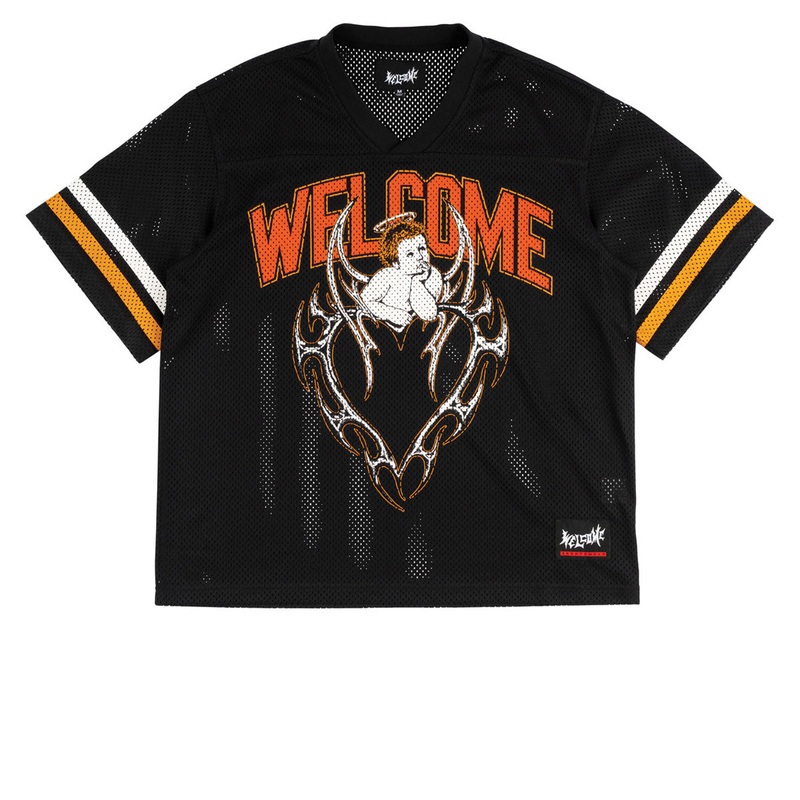 Welcome Cupid Football Jersey – Black