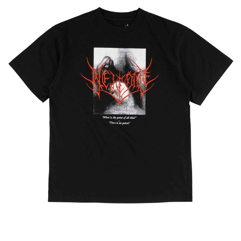 Welcome No Point T-Shirt – Black