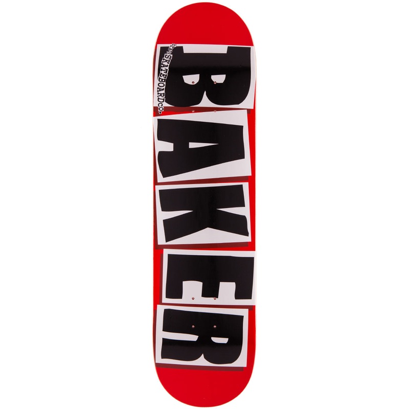 Baker Brand Logo Skateboard Deck – Black – 7.88
