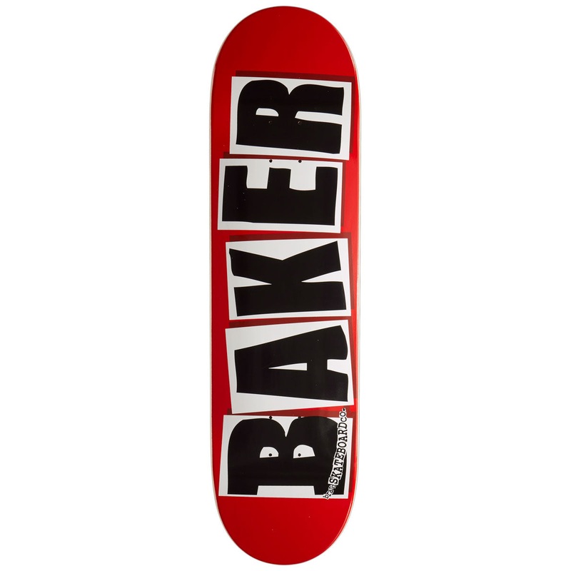 Baker Brand Logo Skateboard Deck – Black – 8.475