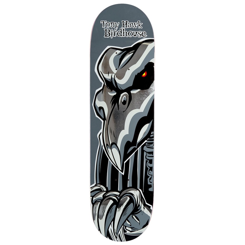 Birdhouse Tony Hawk Falcon 2 Skateboard Deck – Gunmetal – 8.50