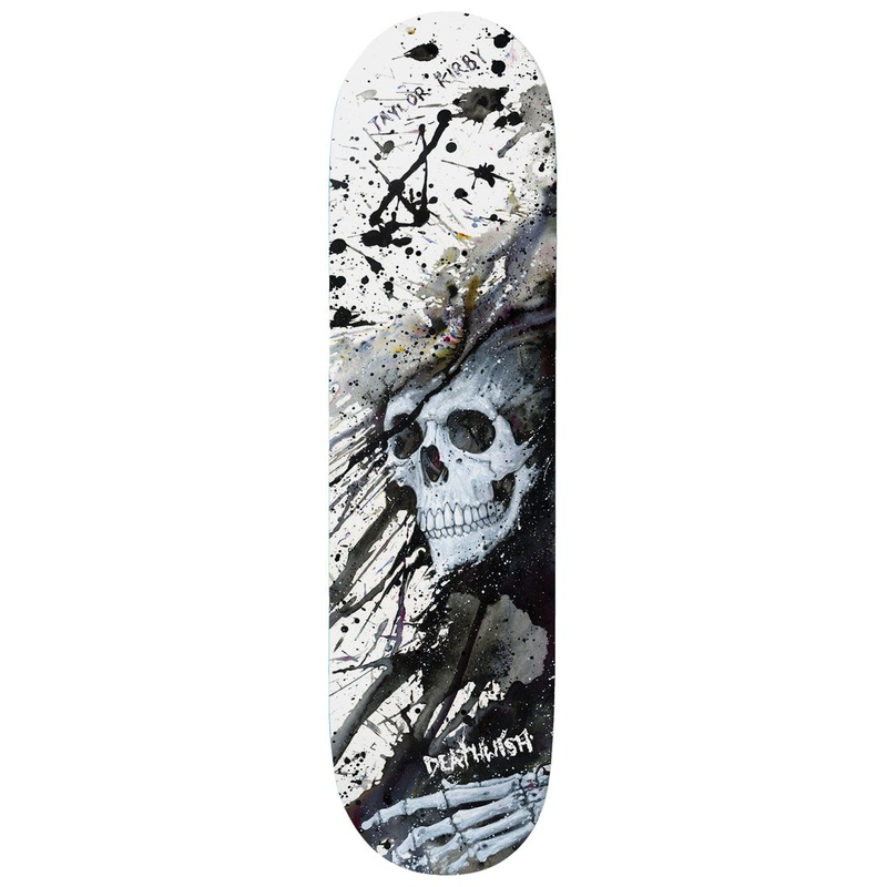 Deathwish Taylor Kirby Your Light Is In My Hand Skateboard Deck – 8.25