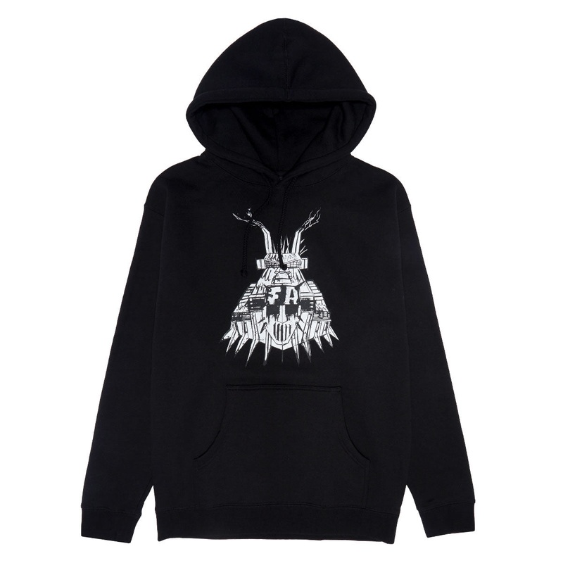 Fucking Awesome 7th Grade Book Cover Hoodie – Black