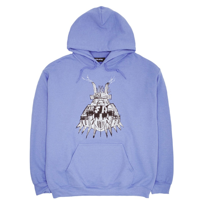 Fucking Awesome 7th Grade Book Cover Hoodie – Violet