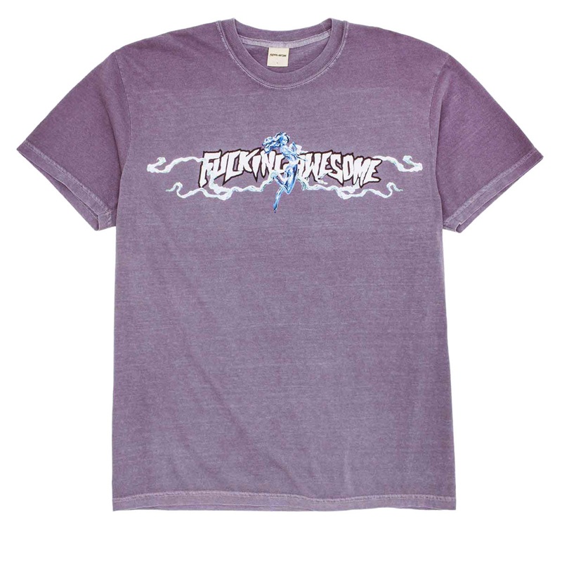 Fucking Awesome Baskin Ribbons T-Shirt – Blackberry