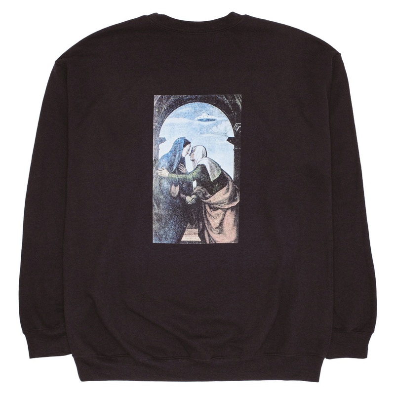 Fucking Awesome Believe Crewneck Sweatshirt – Black
