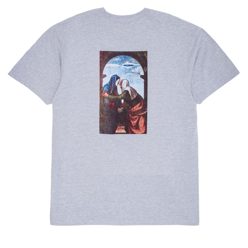 Fucking Awesome Believe T-Shirt – Heather Grey