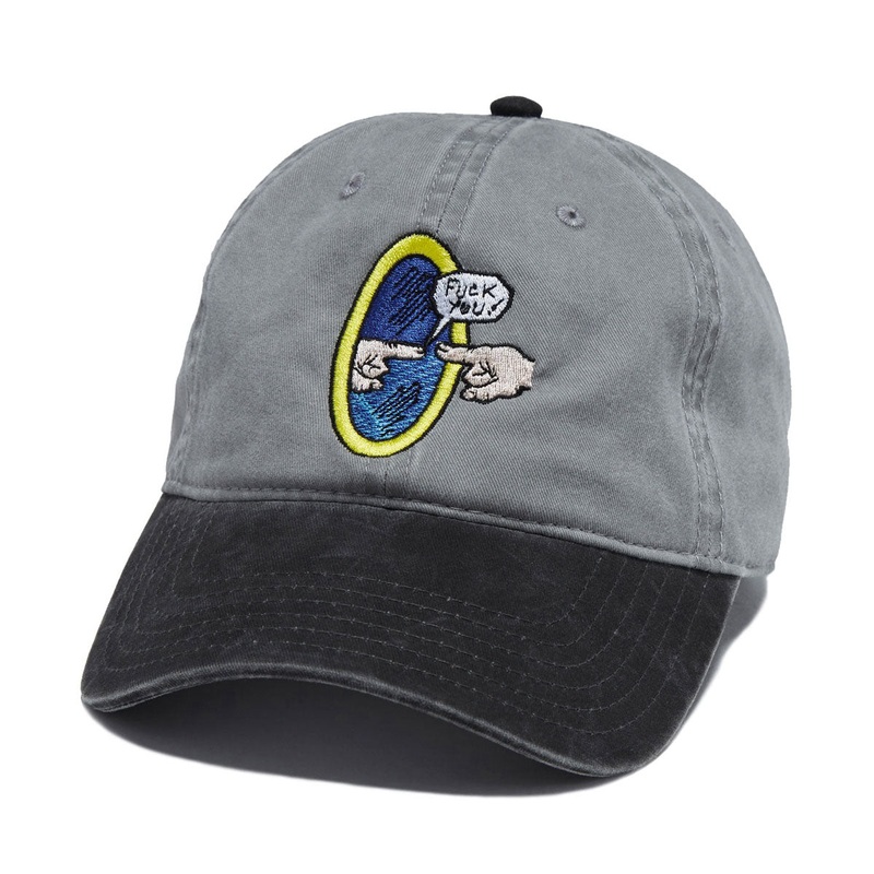 Fucking Awesome Fuck You Hat – Grey