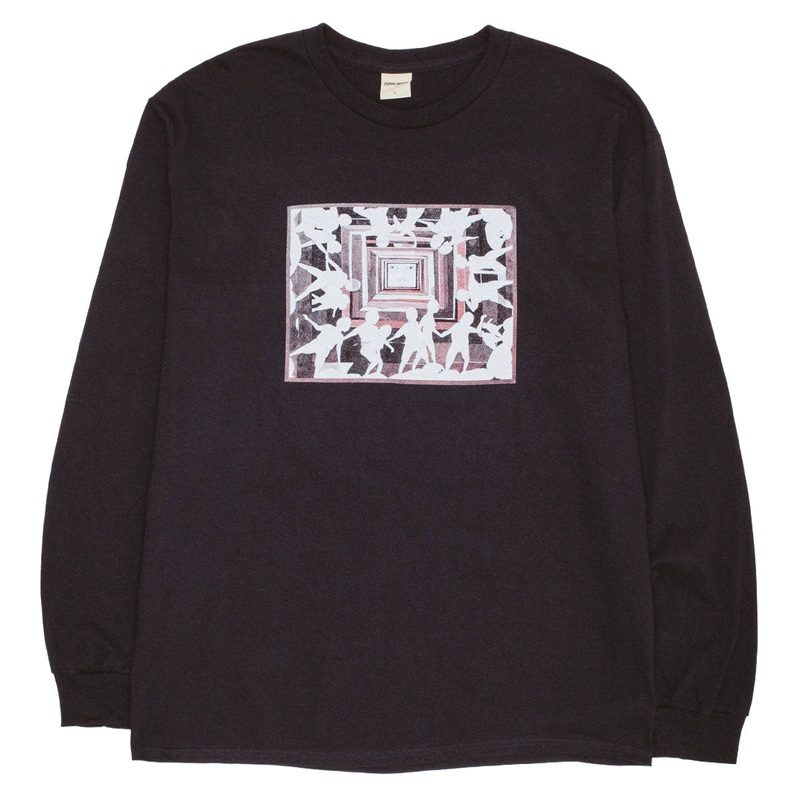Fucking Awesome Modern Problems Long Sleeve T-Shirt – Black
