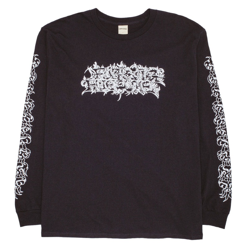 Fucking Awesome Savie Long Sleeve T-Shirt – Black