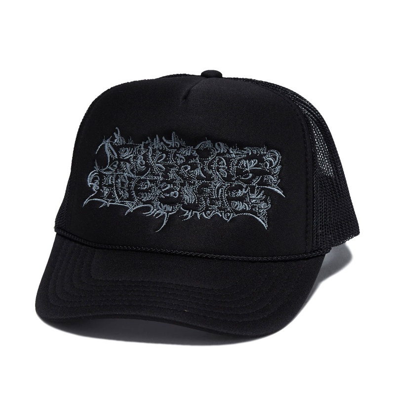 Fucking Awesome Savie Trucker Hat – Black