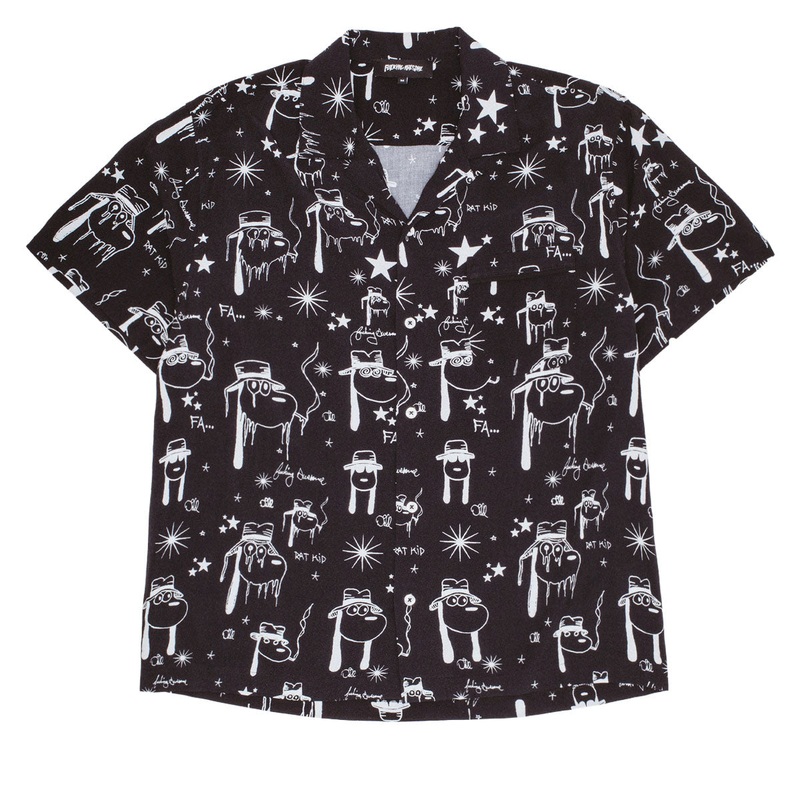 Fucking Awesome Spike Club Shirt – Black