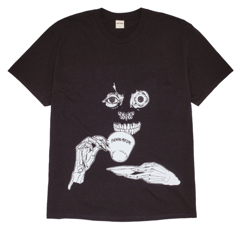 Fucking Awesome Teethface T-Shirt – Black