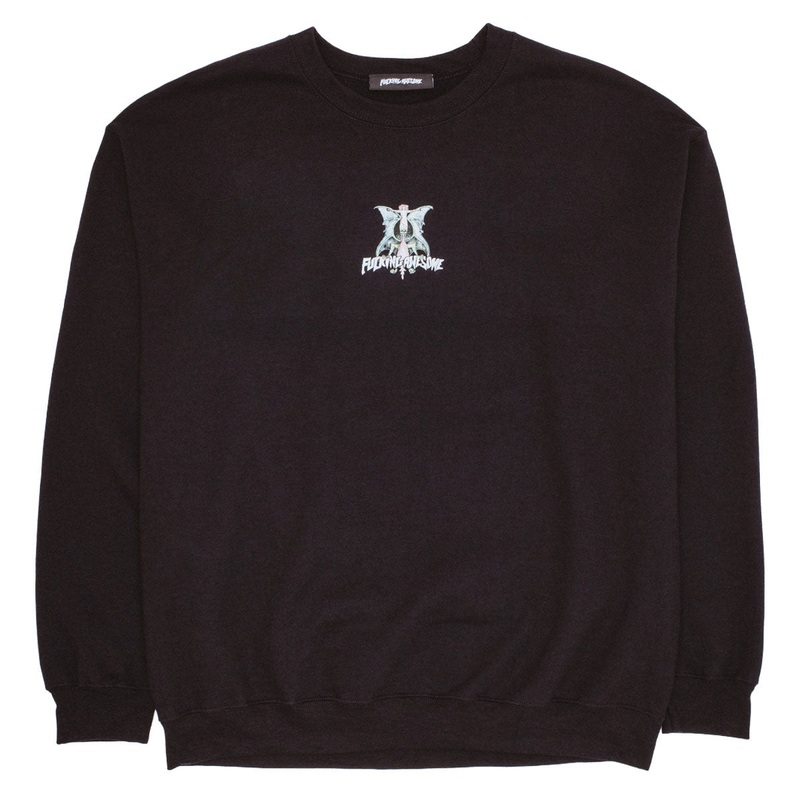 Fucking Awesome Time Bandits Crewneck Sweatshirt – Black