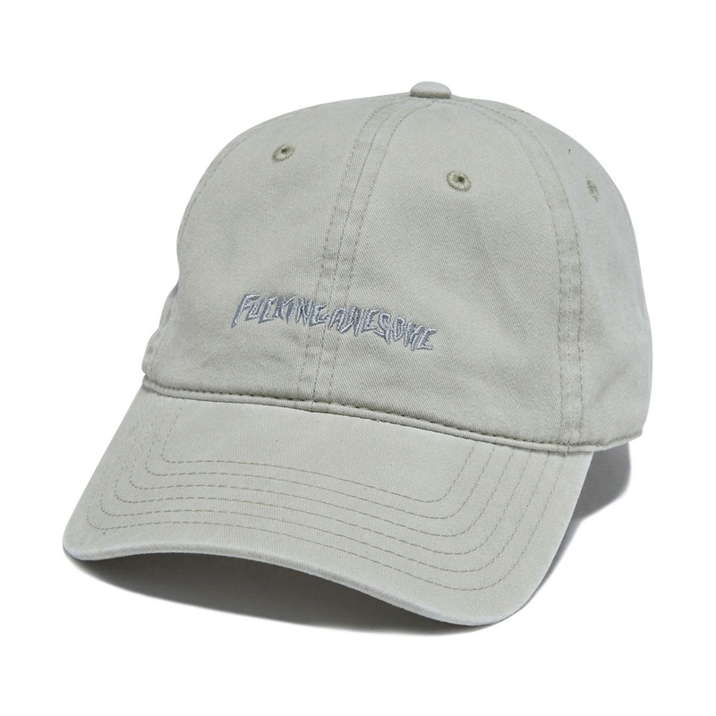 Fucking Awesome Tonal Little Stamp Logo Hat – Stone