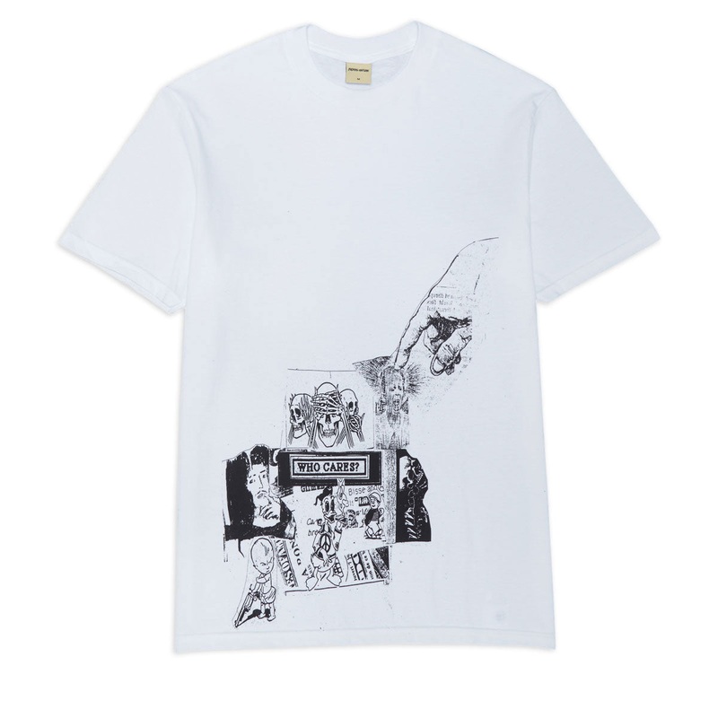 Fucking Awesome Who Cares T-Shirt – White