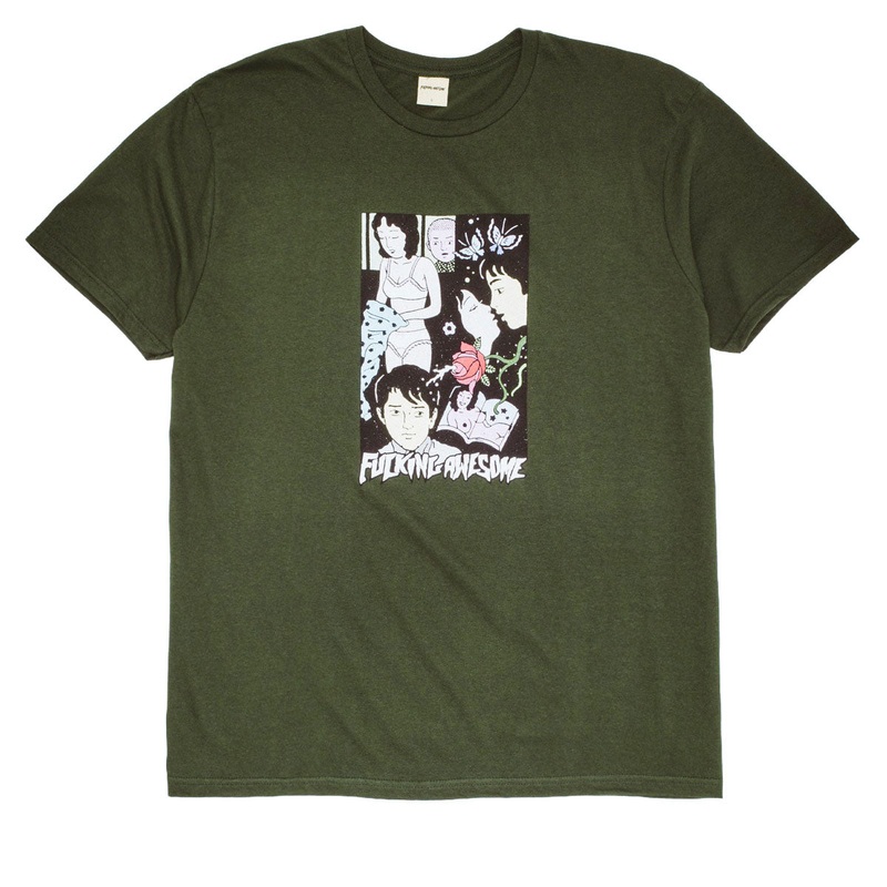 Fucking Awesome Yoyogi Park T-Shirt – Forest Green