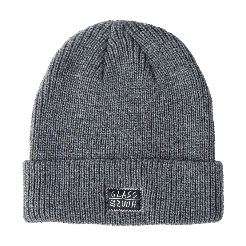 Glass House Memo Beanie – Charcoal