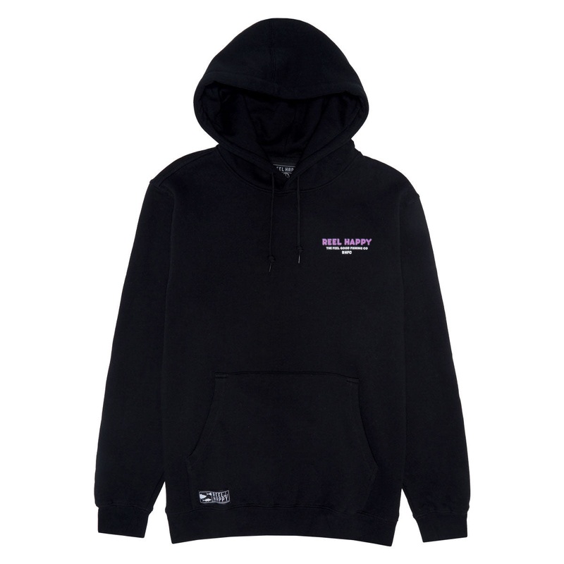 Reel Happy Good Times Hoodie – Black