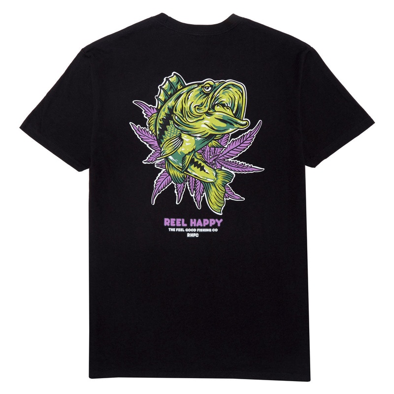 Reel Happy Good Times T-Shirt – Black