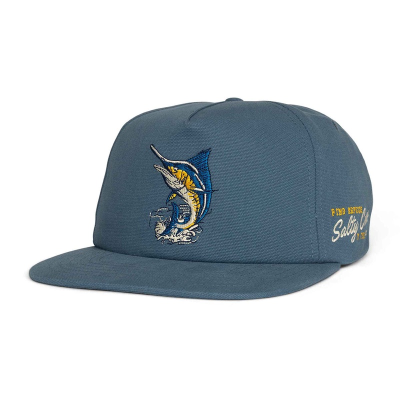 Salty Crew Coastal Snapback Hat – Channel Blue