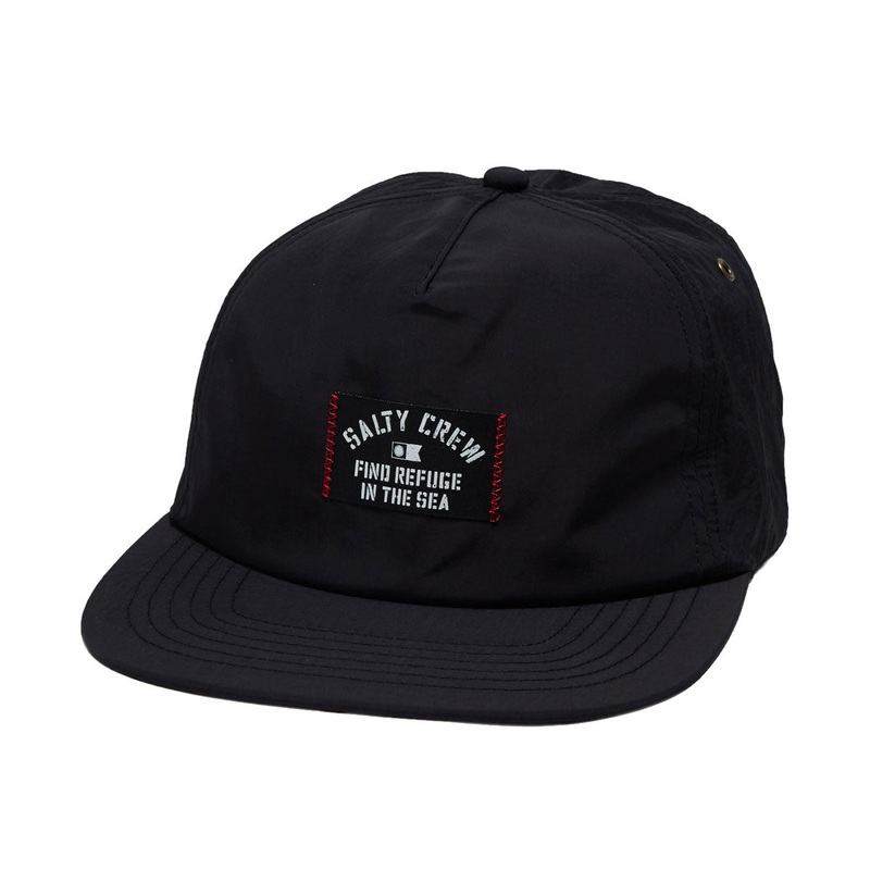 Salty Crew Even Keel Strapback Hat – Black