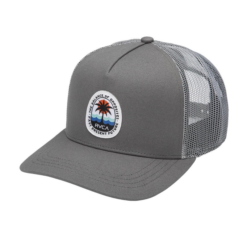 RVCA Palm Patch Trucker Hat – Monument