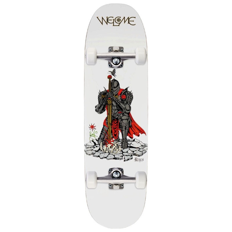 Welcome Paladin Ryan Reyes On A Baculus 2.0 Skateboard Complete – White – 9.00