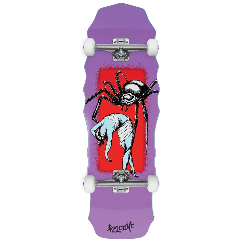 Welcome Widow On A Widow Skateboard Complete – Purple – 10.00