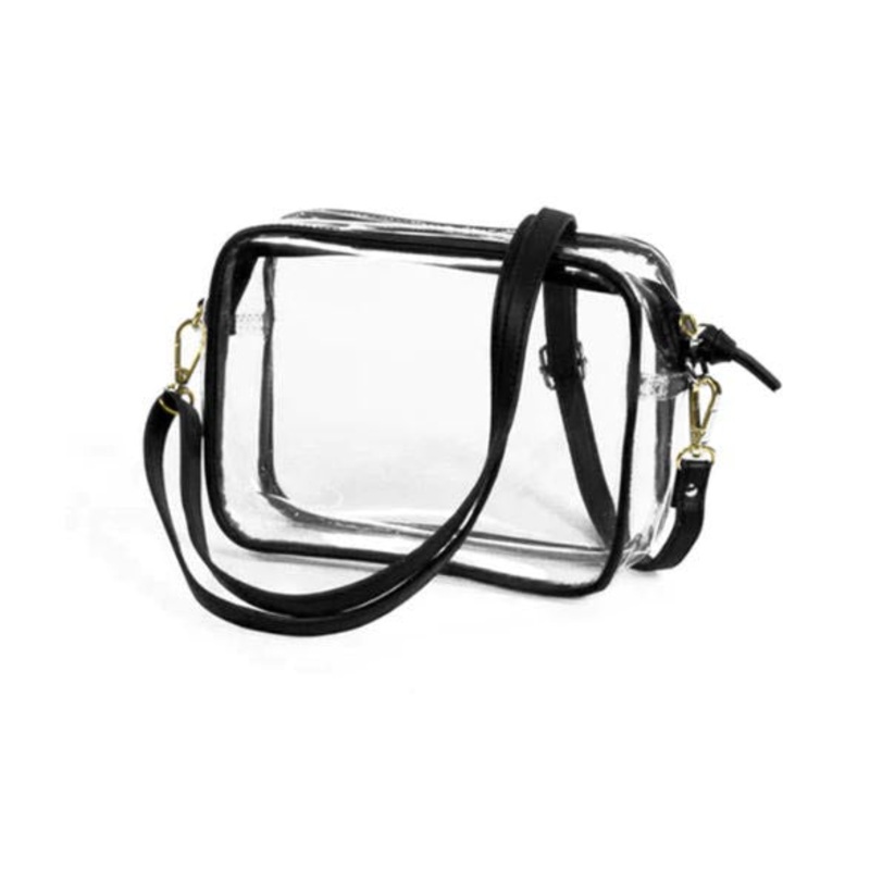 Desden Black Soho Clear Purse