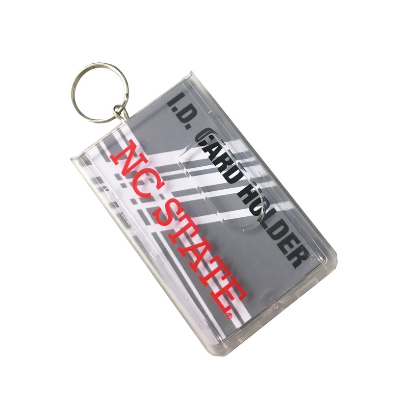 NC State Wolfpack Clear I.D. Card Holder