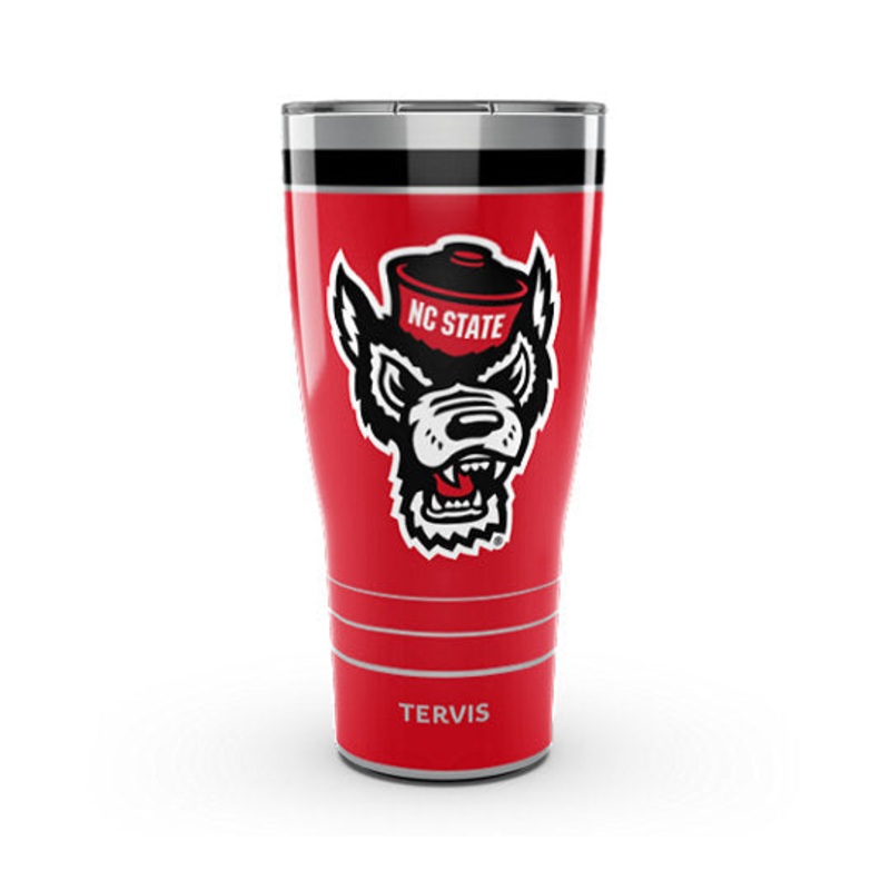 NC State Wolfpack MVP Red Stainless Steel Tervis Tumbler