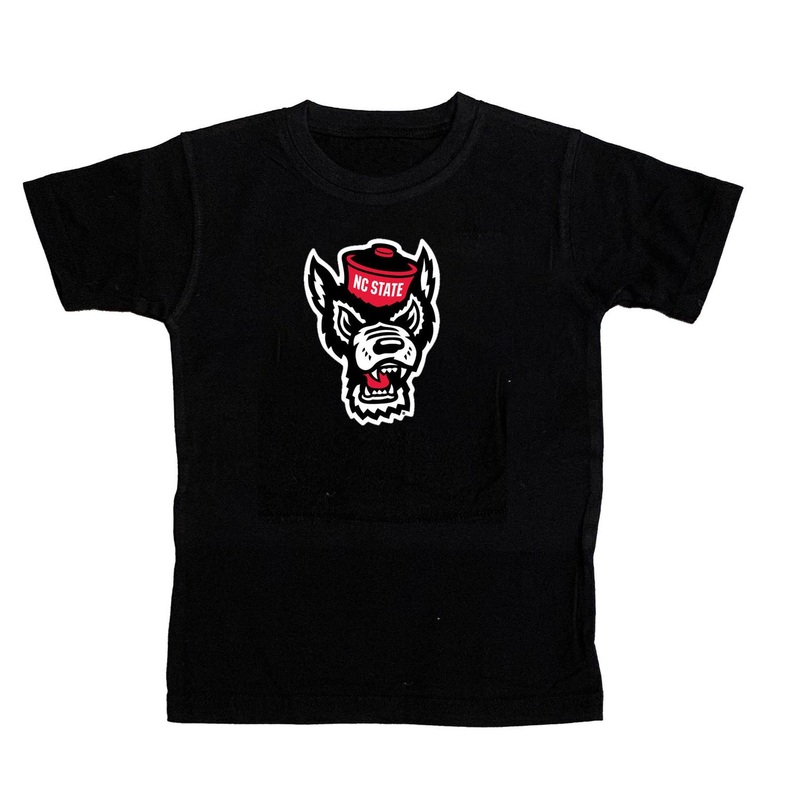 NC State Wolfpack Toddler Black Wolfhead T-Shirt