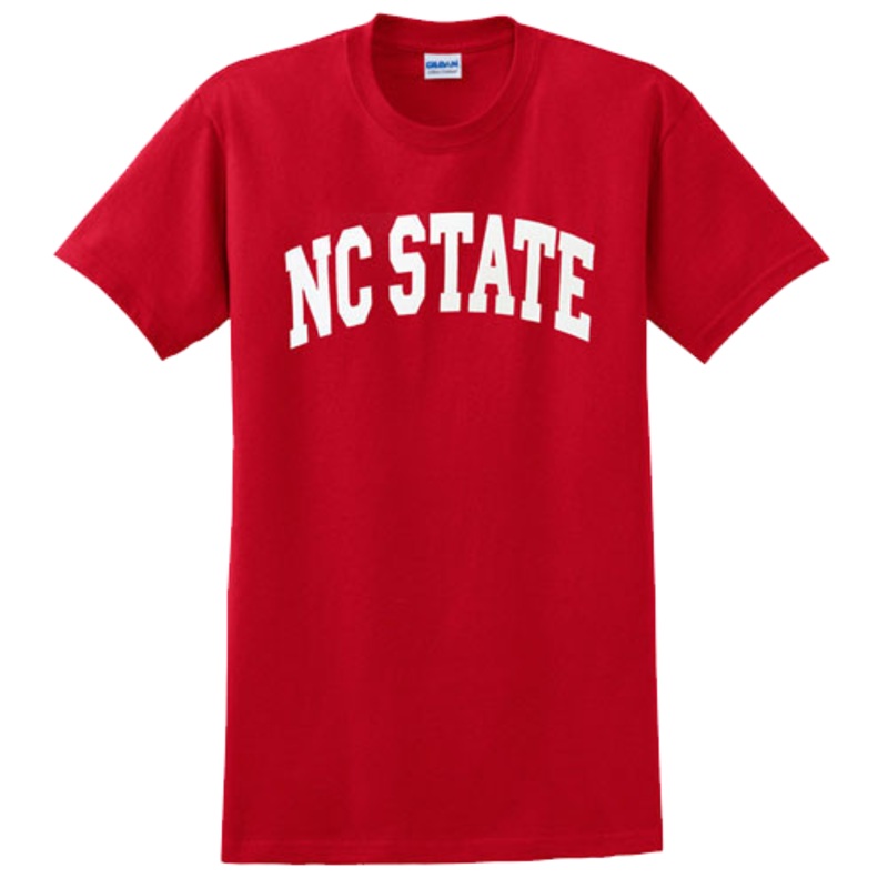 NC State Wolfpack Youth Red Arch T-Shirt