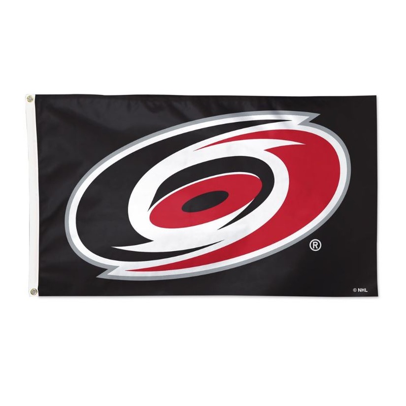 Carolina Hurricanes 3×5 Deluxe Black House Flag