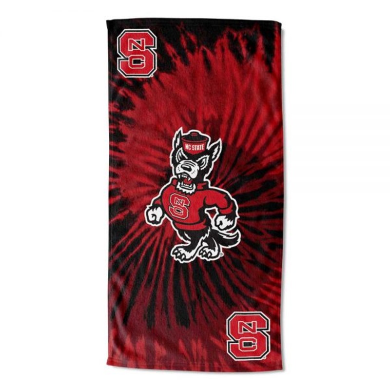 NC State Wolfpack 30×60 Psychedelic Beach Towel
