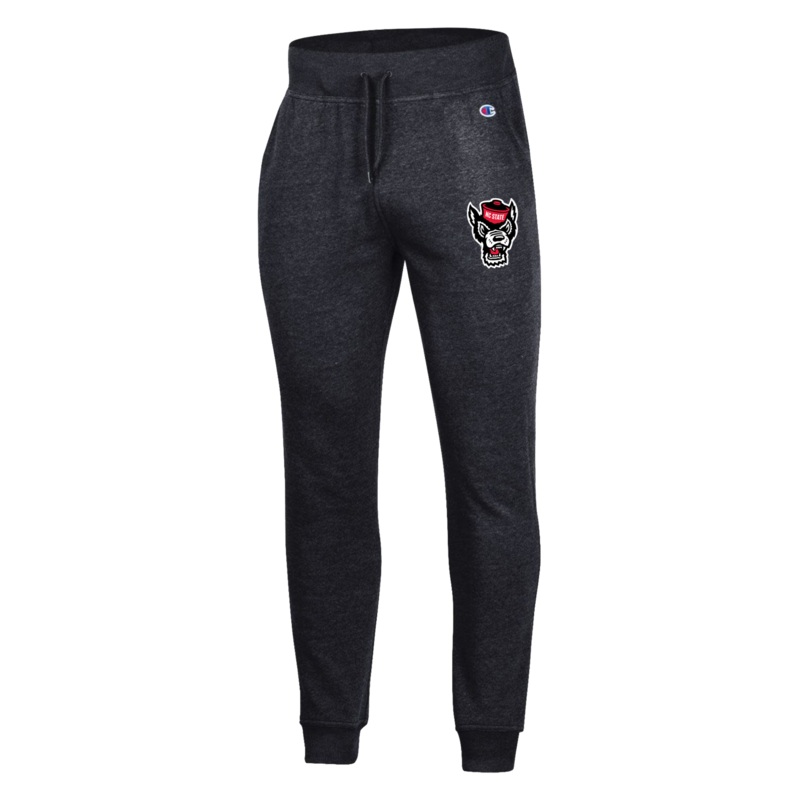NC State Wolfpack Champion Women’s Heathered Black Triumph Fleece Sweatpants