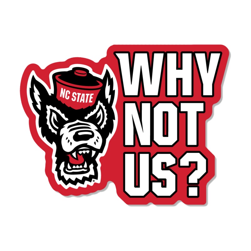 3.5 Why Not Us? Rugged Sticker