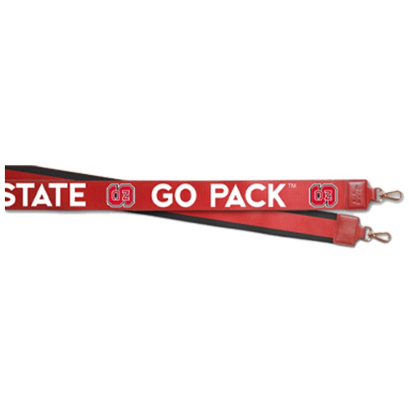 NC State Wolfpack 2 Wide Purse Strap