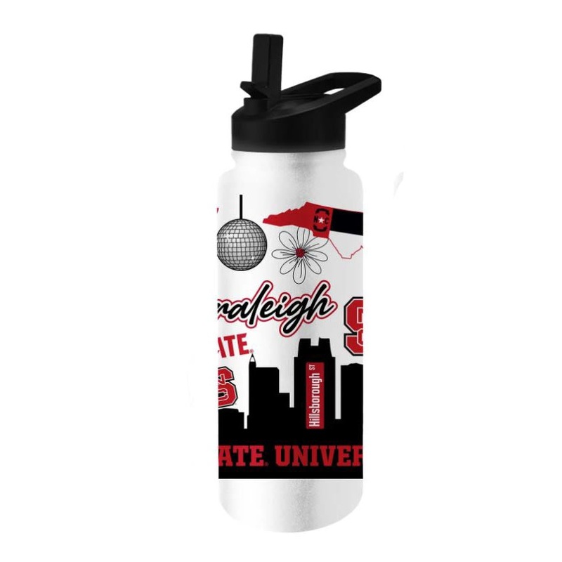 NC State Wolfpack 34oz Native Quencher Bottle