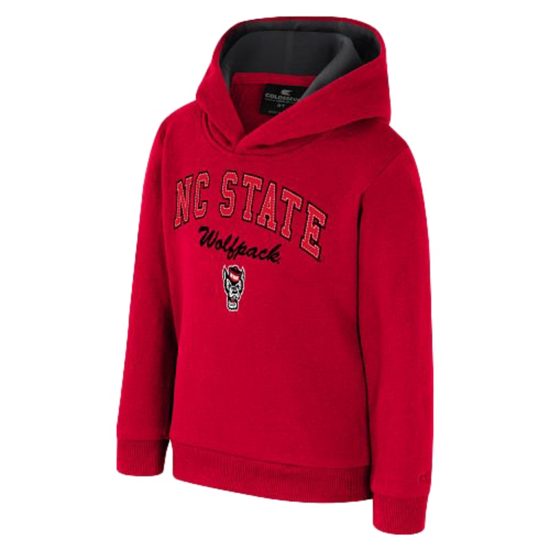 NC State Wolfpack Toddler Red Hooded Sweatshirt