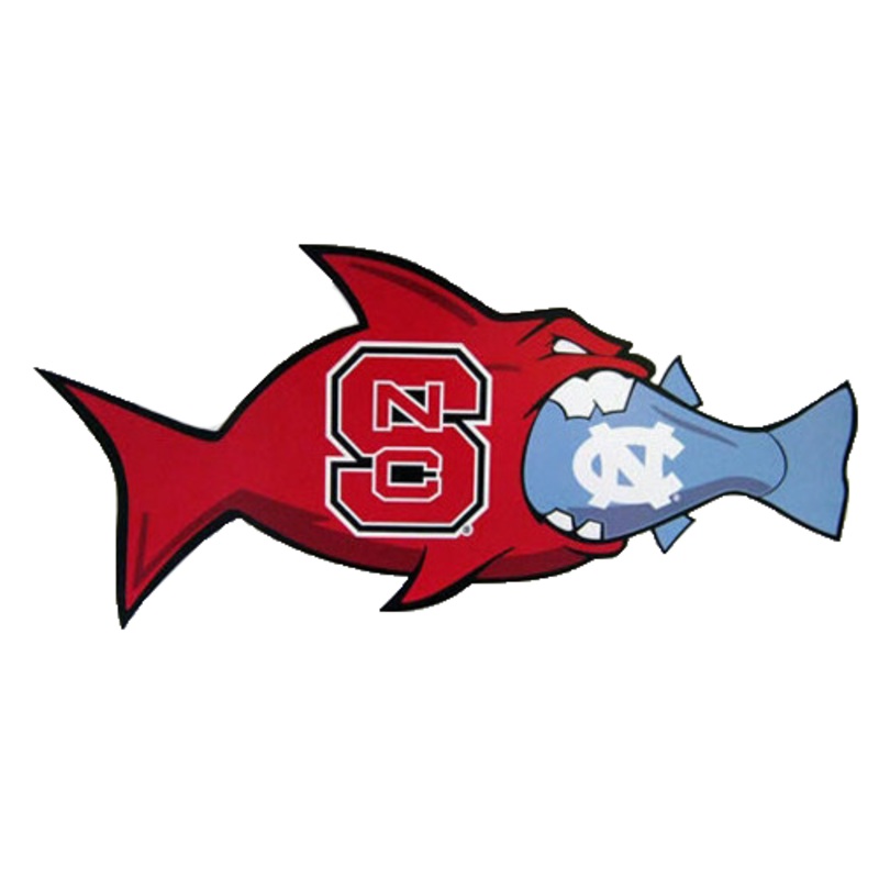 NC State Wolfpack – UNC Rival Fish Magnet