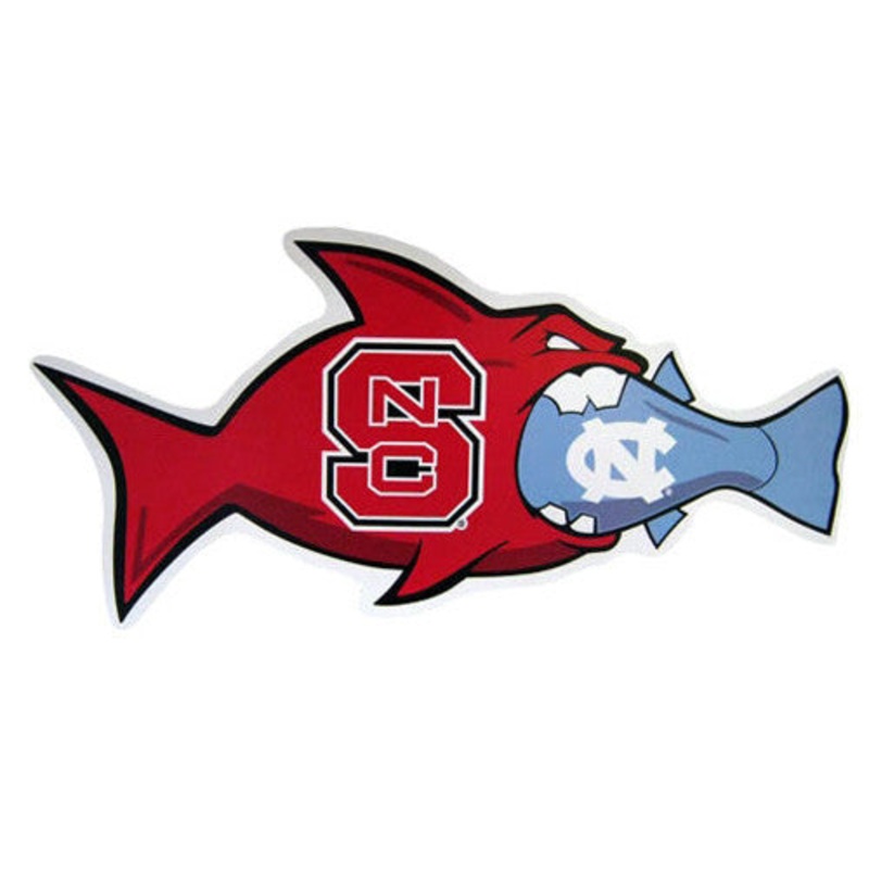 NC State Wolfpack – UNC Rival Fish Vinyl Decal