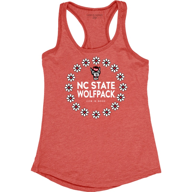 NC State Wolfpack Women’s Special Blend Flower Tank