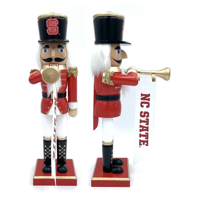 NC State Wolfpack 14 Bugler Nutcracker