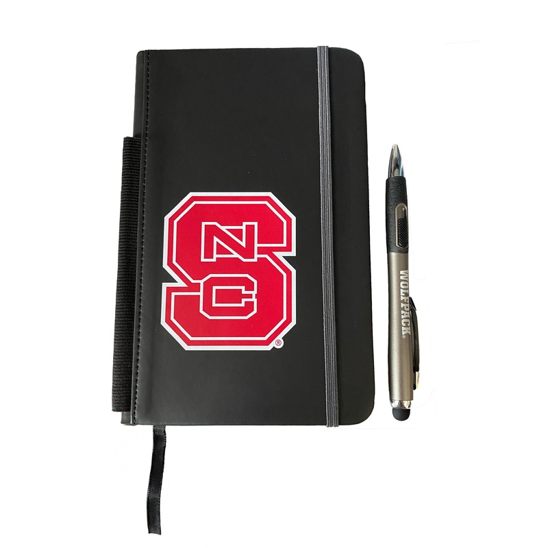 NC State Wolfpack 5×8 Journal Set w/Light Up Pen