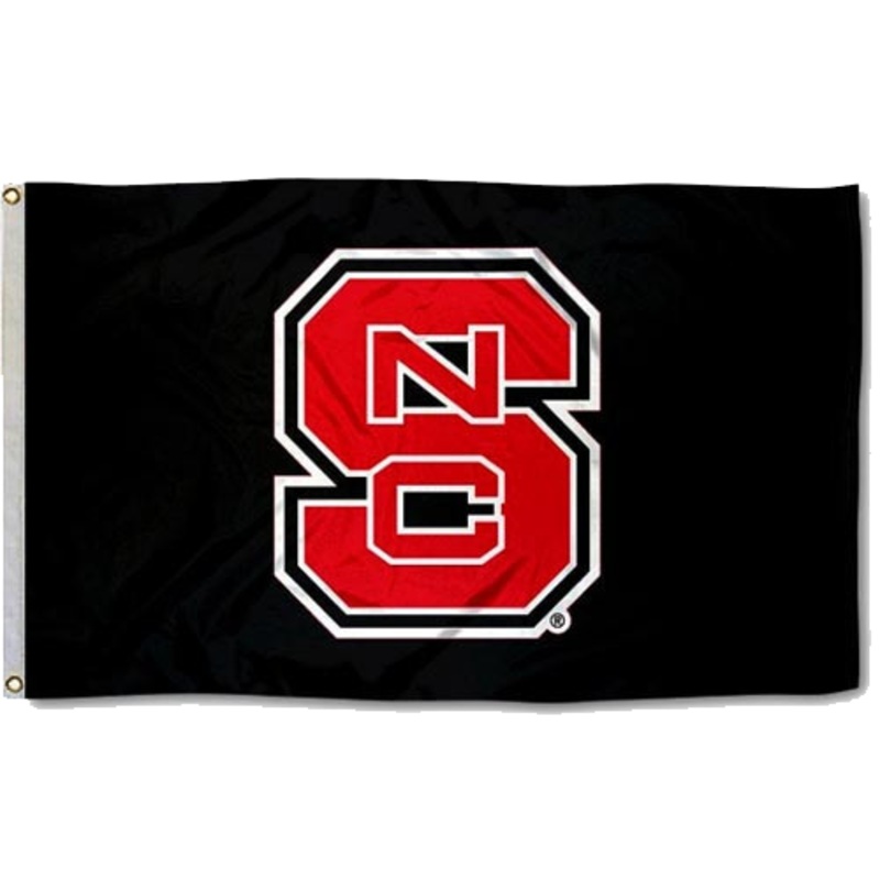 NC State Wolfpack Black Block S 3’X5′ Flag
