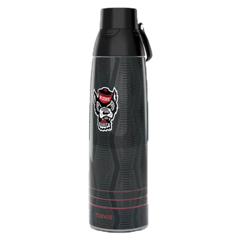 NC State Wolfpack Black Full Speed 36 oz Stainless Steel Tervis Tumbler Water Bottle