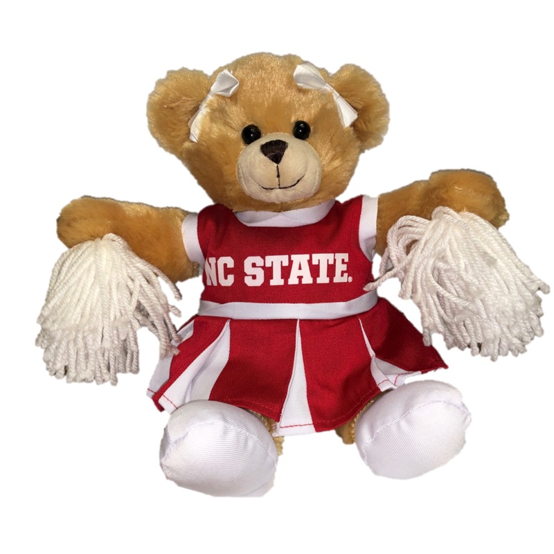NC State Wolfpack Carly the Cheer Bear